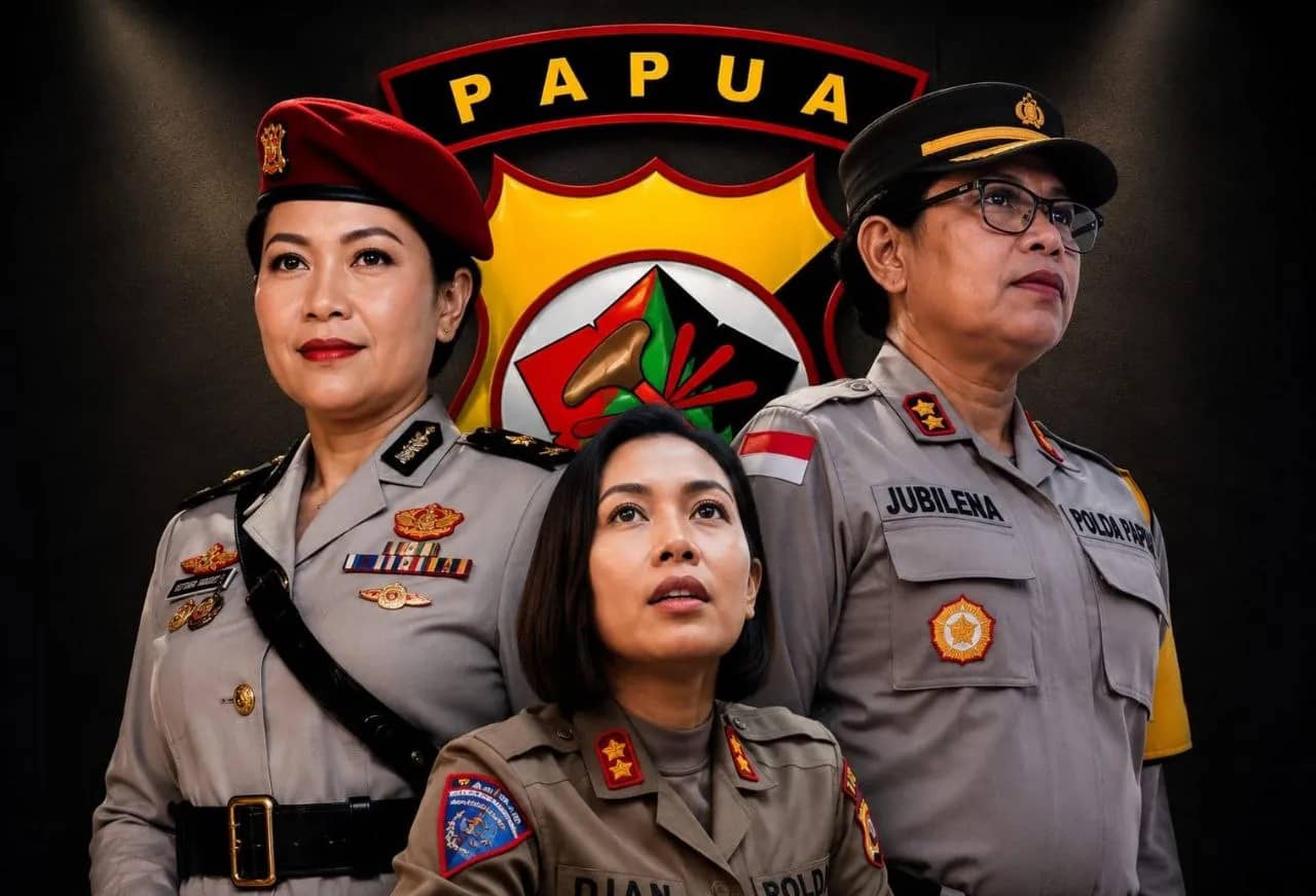 Tiga Polwan yang Dipercaya Pimpin Polres di Tanah Papua