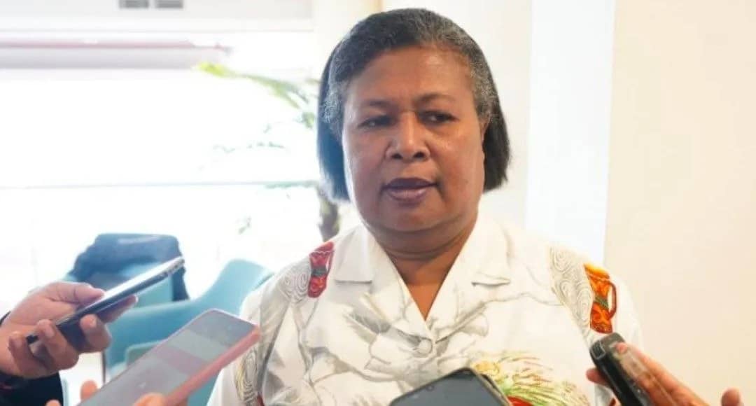 Kepala DP3AP2KB Mimika Yohana Arwam