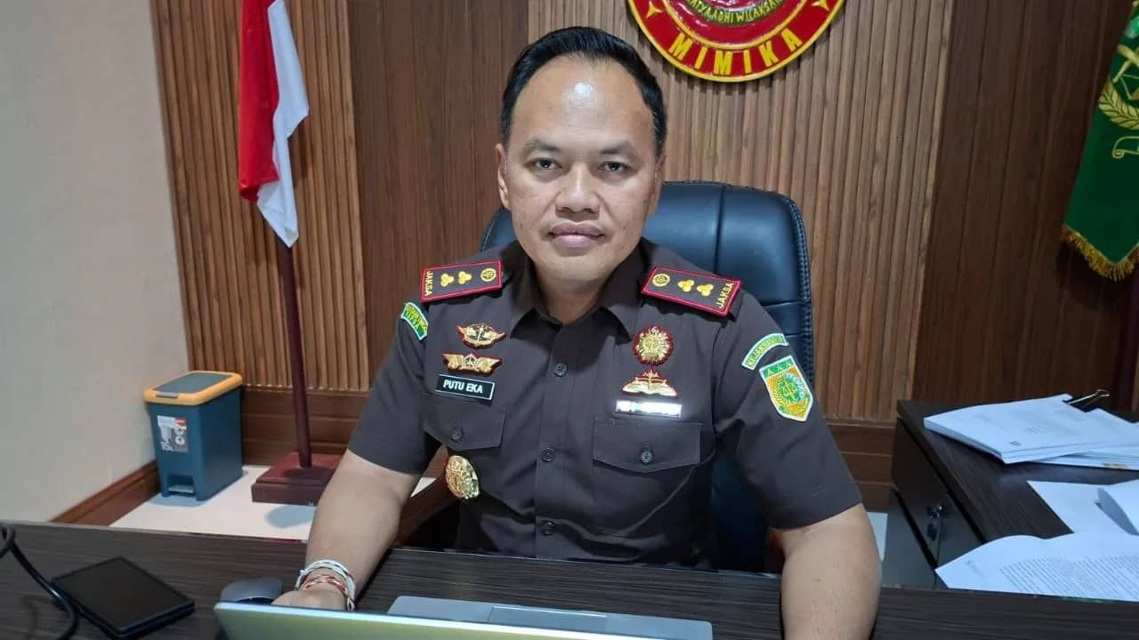 Kepala Kejaksaan Negeri Mimika, Dr. I Putu Eka Suyantha SH MH.