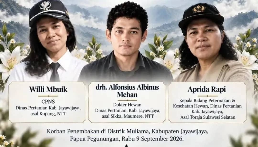 Ilustrasi berita Mimika: Tiga Jenazah ASN Dipulangkan ke Kampung Halaman, 50 Personel Bergeser dari Timika ke Jayawijaya