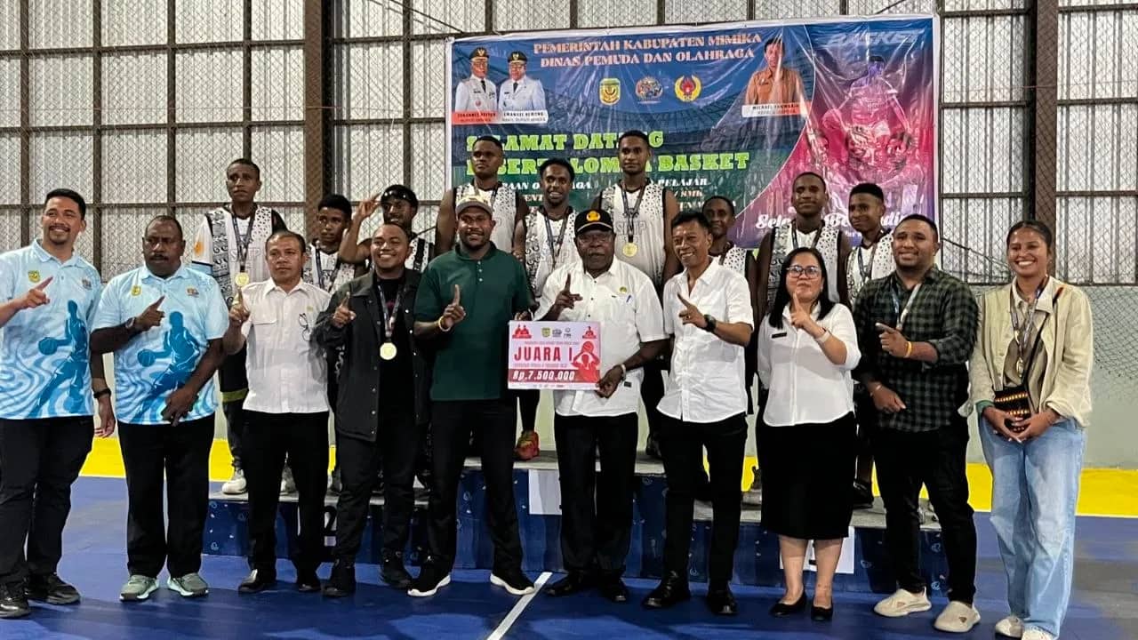Ilustrasi berita Mimika: Lomba Basket Antar Pelajar Mimika Resmi Berakhir, Ini Sejumlah Sekolah yang Meraih Juara