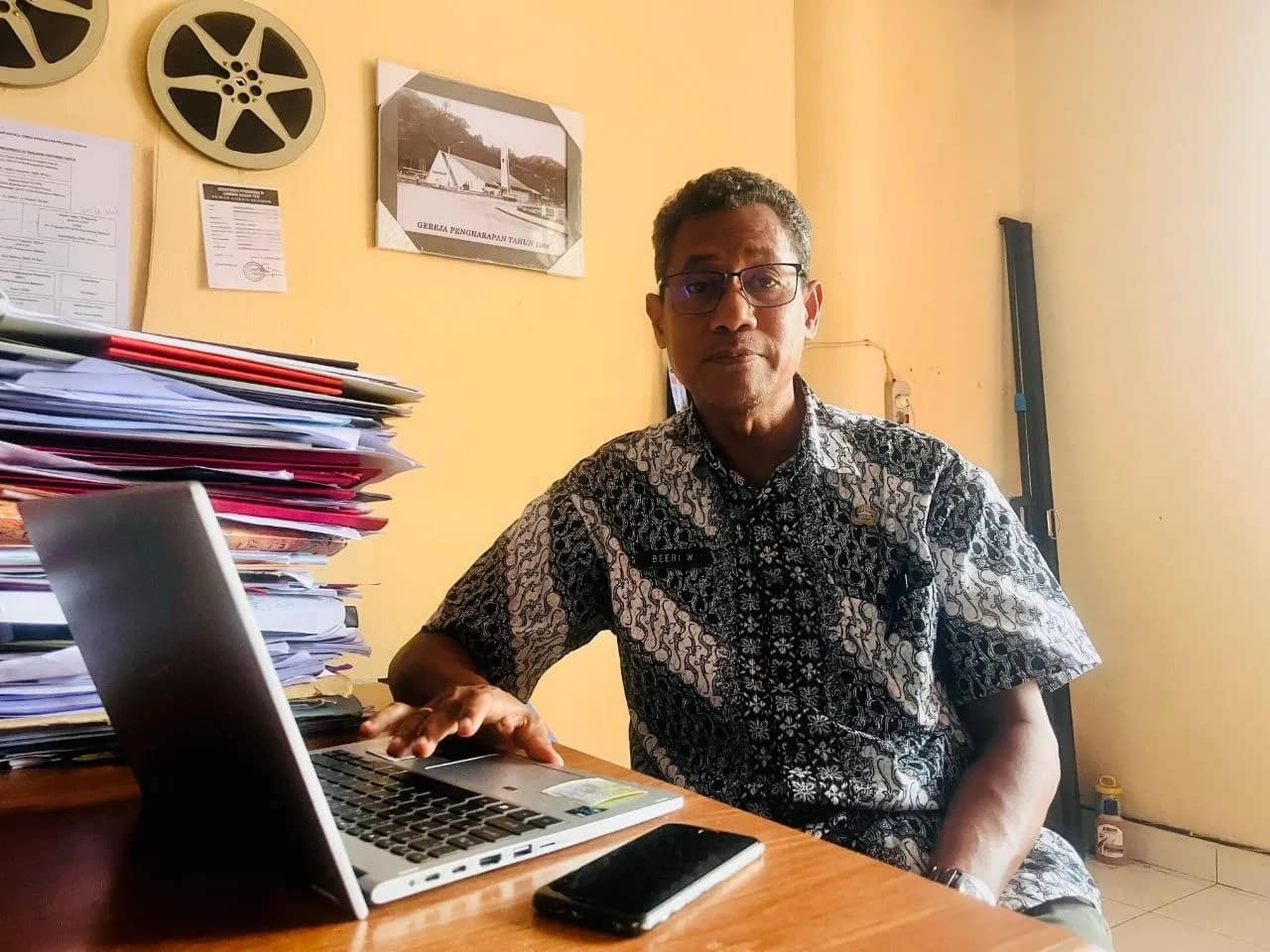 Pelaksana Tugas Dinas Kesehatan Provinsi Papua, dr. Beeri Wopari