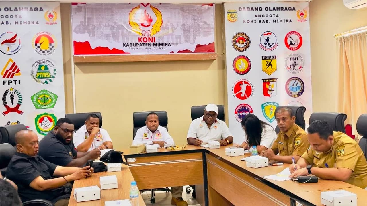 Ilustrasi berita Mimika: Menuju Porkab 2026, KONI Mimika Mulai Gelar Pendataan Cabor dan Atlet