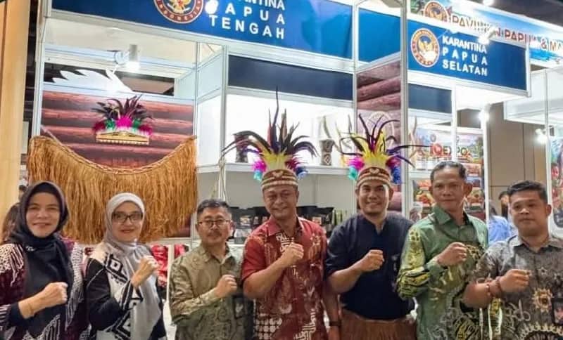 Ilustrasi berita Papua Tengah: Bawa Potensi Lokal ke Pasar Global, Karantina Papua Tengah Pamerkan Kopi Amungme hingga Noken di IQEXPO 2026