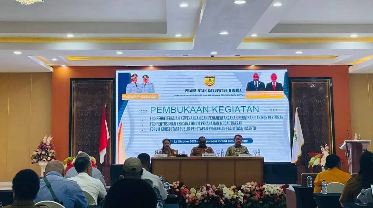 Ilustrasi berita Mimika: Mimika Susun Skema Insentif Investasi, Prioritaskan Lapangan Kerja dan Kesejahteraan