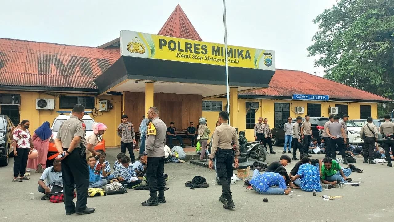 Ilustrasi berita Mimika: Bolos Sekolah hingga Kedapatan Judi, 27 Pelajar Diamankan Polres Mimika