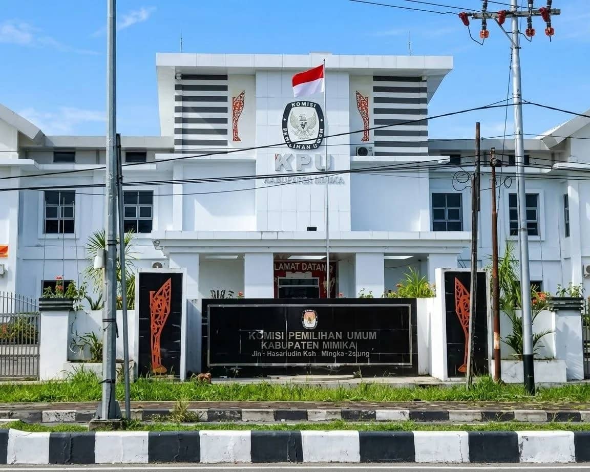 Kantor KPU Mimika