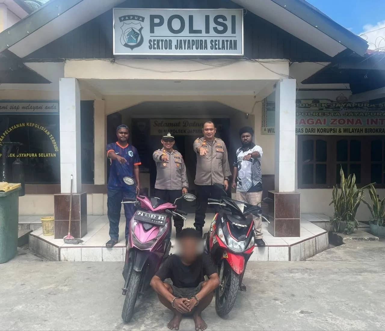 Ilustrasi berita Papua: Polisi Tangkap Pelaku Curanmor di Jayapura, Enam Unit Motor Diduga Hasil Curian Berhasil Diamankan