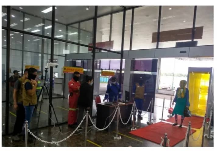 Ilustrasi berita Mimika: BPBD Pasang Alat Thermal Scanner di Pintu Masuk Bandara Timika