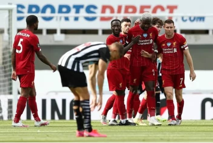 Ilustrasi berita Olahraga: Kalahkan Newcastle, Liverpool Tutup Musim dengan Rekor Baru