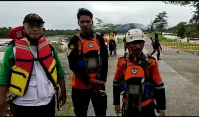 Tim Relawan Baznas Mimika yang terjun ke tempat bencana