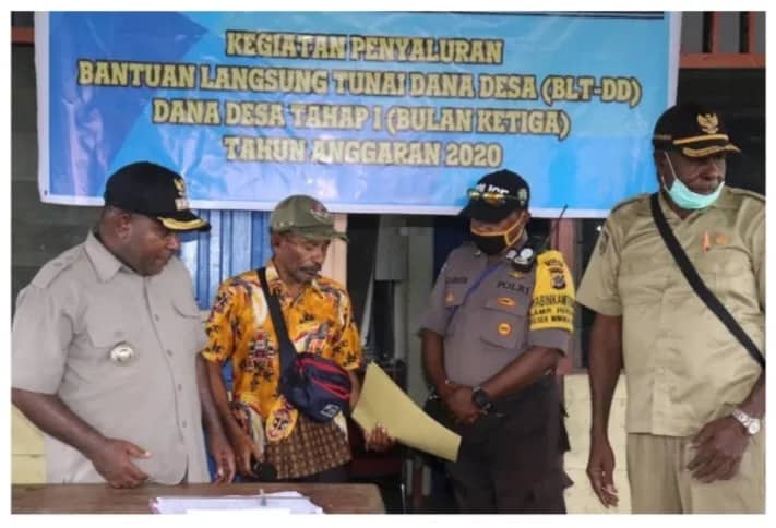 Ilustrasi berita Mimika: Warga Aikawapuka Mimika Terima Bantuan dari Pemerintah