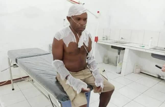 Ilustrasi berita pinpost: Gereja Ludes Terbakar, Pendeta Luka-luka