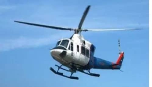 Ilustrasi berita pinpost: Helikopter NUH yang Hilang Kontak Terpantau dari Ketinggian, Diduga mendarat Darurat