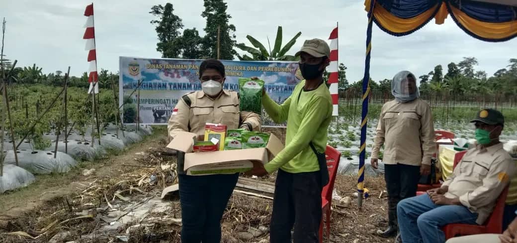 Ilustrasi berita Mimika: Mimika Peringati Hari Tani Nasional Ditengah Pandemi Covid 19