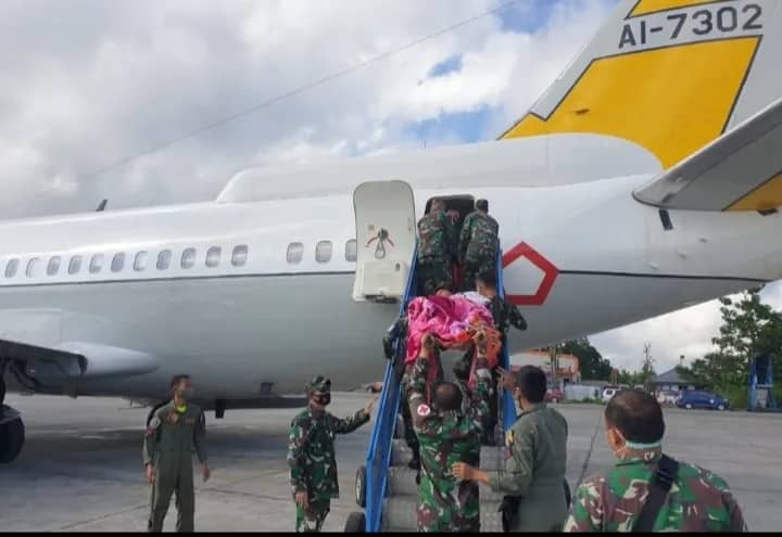 Ilustrasi berita Mimika: Evakuasi Gunakan Heli, 2 Korban Penembakan di Sugapa Diterbangkan Boeing TNI AU ke Jakarta