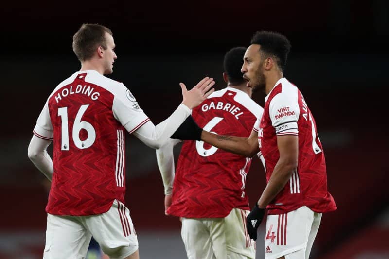 Ilustrasi berita Olahraga: Arsenal imbang 1-1 lawan Southampton, Gabriel kartu merah