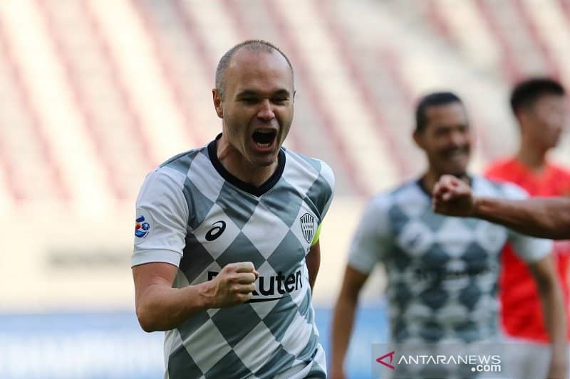 Andreas iniesta Vissel kobe