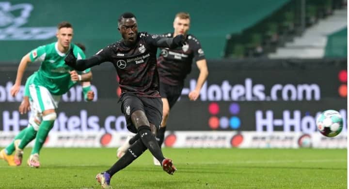 Ilustrasi berita Olahraga: Dwigol Silas Pastikan Stuttgart Pecundangi Werder Bremen 2-1