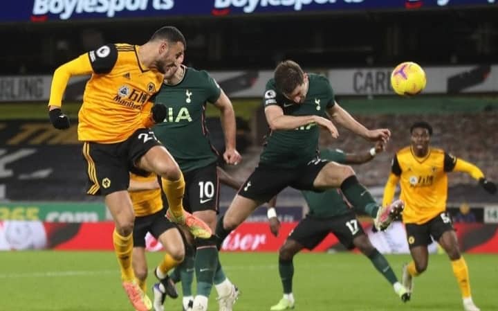 Ilustrasi berita Olahraga: Satu Gol Larut Wolverhampton Batalkan Kemenangan Tottenham
