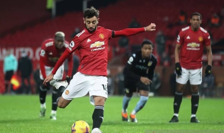 Ilustrasi berita Olahraga: Manchester United Tancap gas Bekuk Aston Villa 2-1