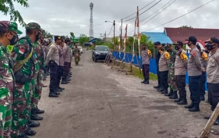 Ilustrasi berita BERITA UTAMA: Personel TNI-Polri Amankan Pleno Pilkada KPU Boven Digoel