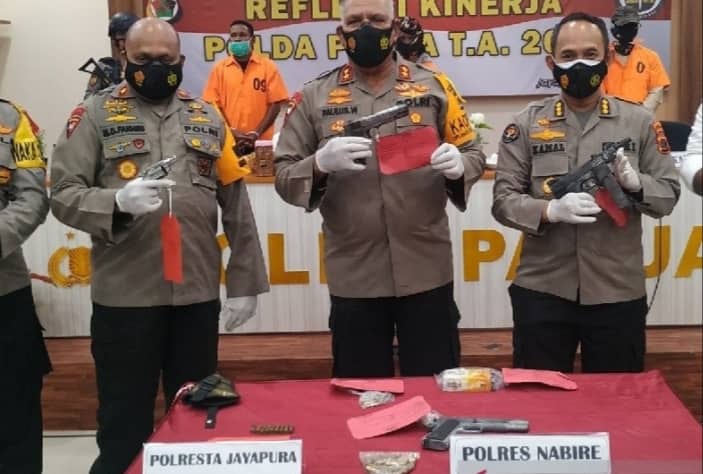 Ilustrasi berita BERITA UTAMA: Penyelundupan Senjata Libatkan Jaringan Luar, Polda Papua Minta Bantuan Bareskrim Mabes Polri