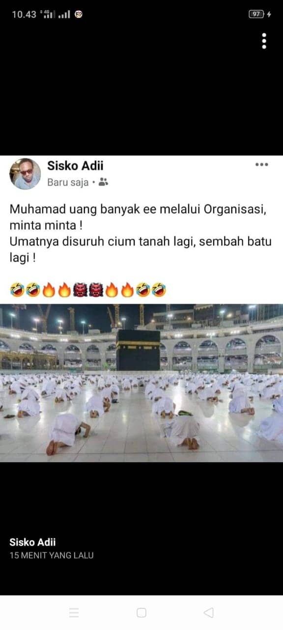 Account Facebook Sisko Adii