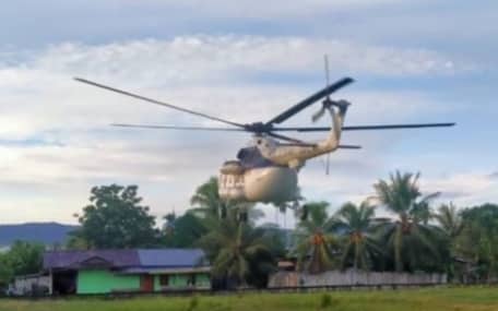 Ilustrasi berita Papua: Sempat Mendarat Darurat, Helikopter Tujuan Timika yang Ditumpangi 10 Orang Terbang ke Doyo