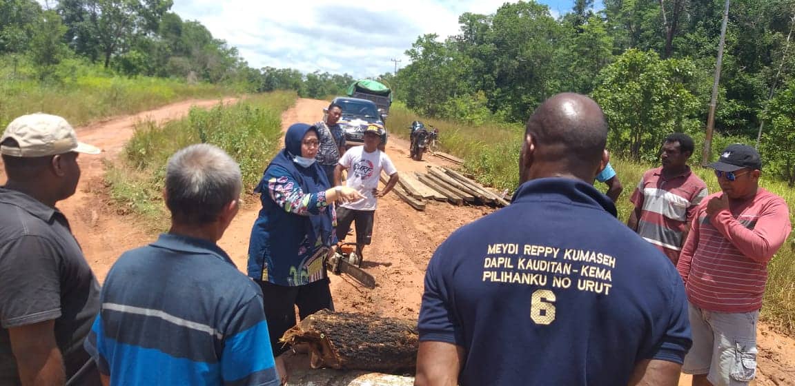 Ilustrasi berita Papua: Rusak Parah, Jalan di Jagebob Undang Atensi DPRP Papua