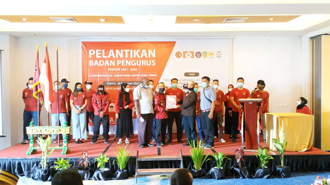Ilustrasi berita Mimika: Badan Pengurus LAJ Zona Timika Dikukuhkan, Daeng Yuyunk : Siap Bersinergi Sukseskan PON Papua