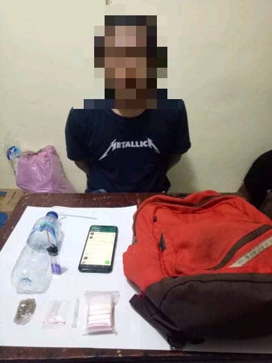 Tersangka yang ditangkap Polres Mimika