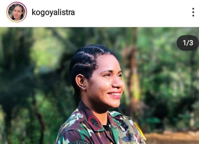Ilustrasi berita Mimika: Ipda Listra Kogoya, Polwan Asal Pegunungan Papua yang Turut Buru KKB
