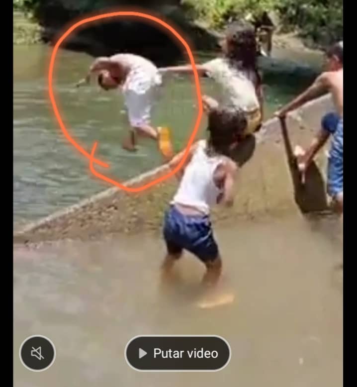 Korban sesaat sebelum kecelakaan