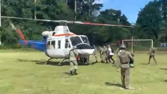 Ilustrasi berita pinpost: Helikopter TNI-AD Ditembak KKB