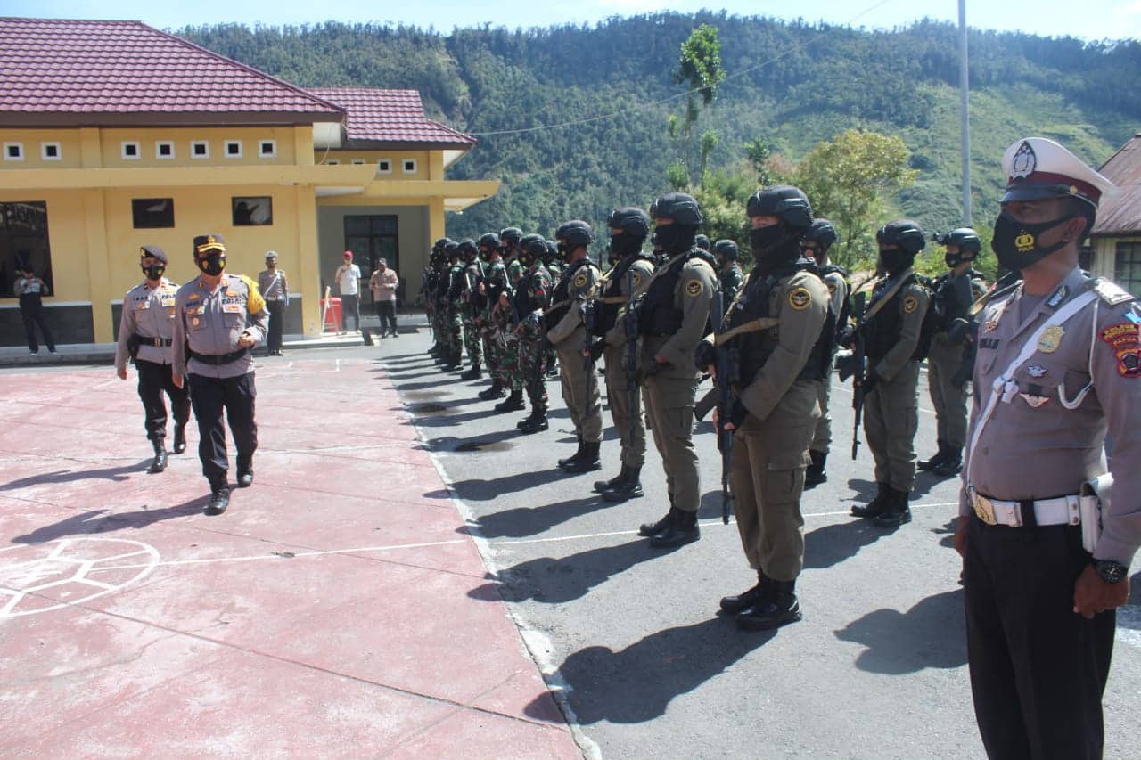 Ilustrasi berita Papua: Kapolres Puncak Jaya Pimpin Apel Gelar Pasukan Dalam Rangka Operasi Keselamatan Matoa - 2021