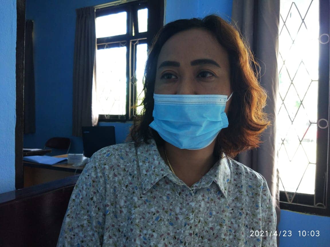 Selfina Pappang Kabid Perdagangan DISPERINDAG Mimika