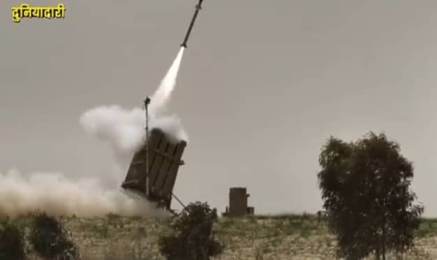 Ilustrasi berita Nasional: Iron Dome, "Juru Selamatnya" Israel, Sudah Rontokkan 2400 Roket Hamas, Bagaimana Cara Kerjanya ?