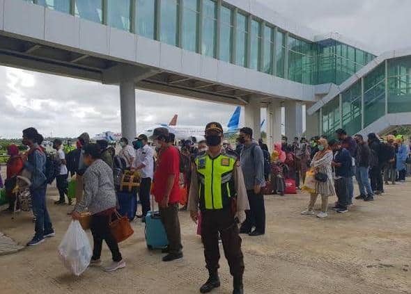 Ilustrasi berita Papua: Waspada Varian Baru Corona, Merauke Perketat Keluar-Masuk Penumpang di Bandara Mopah