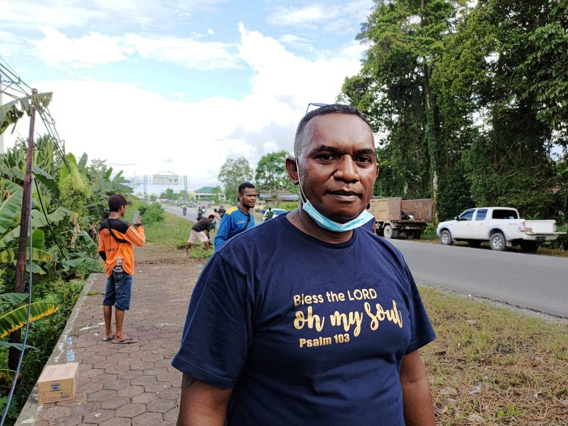 Herman Morare Ketua KAMGAS Timika