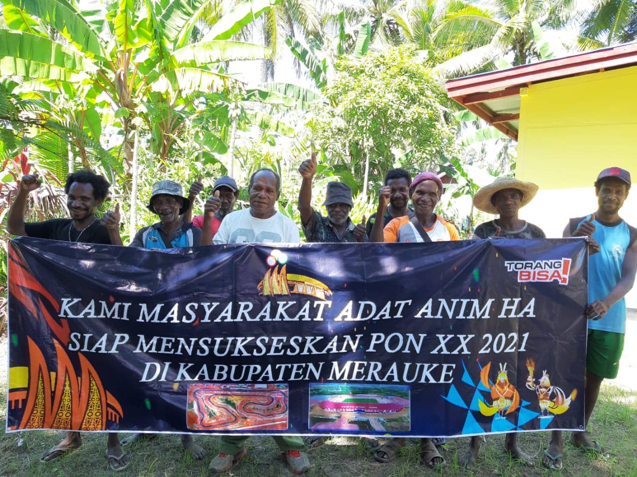 Ilustrasi berita Papua: Tokoh Adat Kimaam, Mburawa Nyatakan Sikap Dukung PON XX 2021 di Kabupaten Merauke