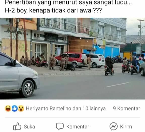 Ilustrasi berita Mimika: Satpol PP Dinilai Lucu, Dibiarkan Sejak Awal Ramadhan, Penjual Takjil Jalan Budi Utomo Ditertibkan H-2 Idul Fitri