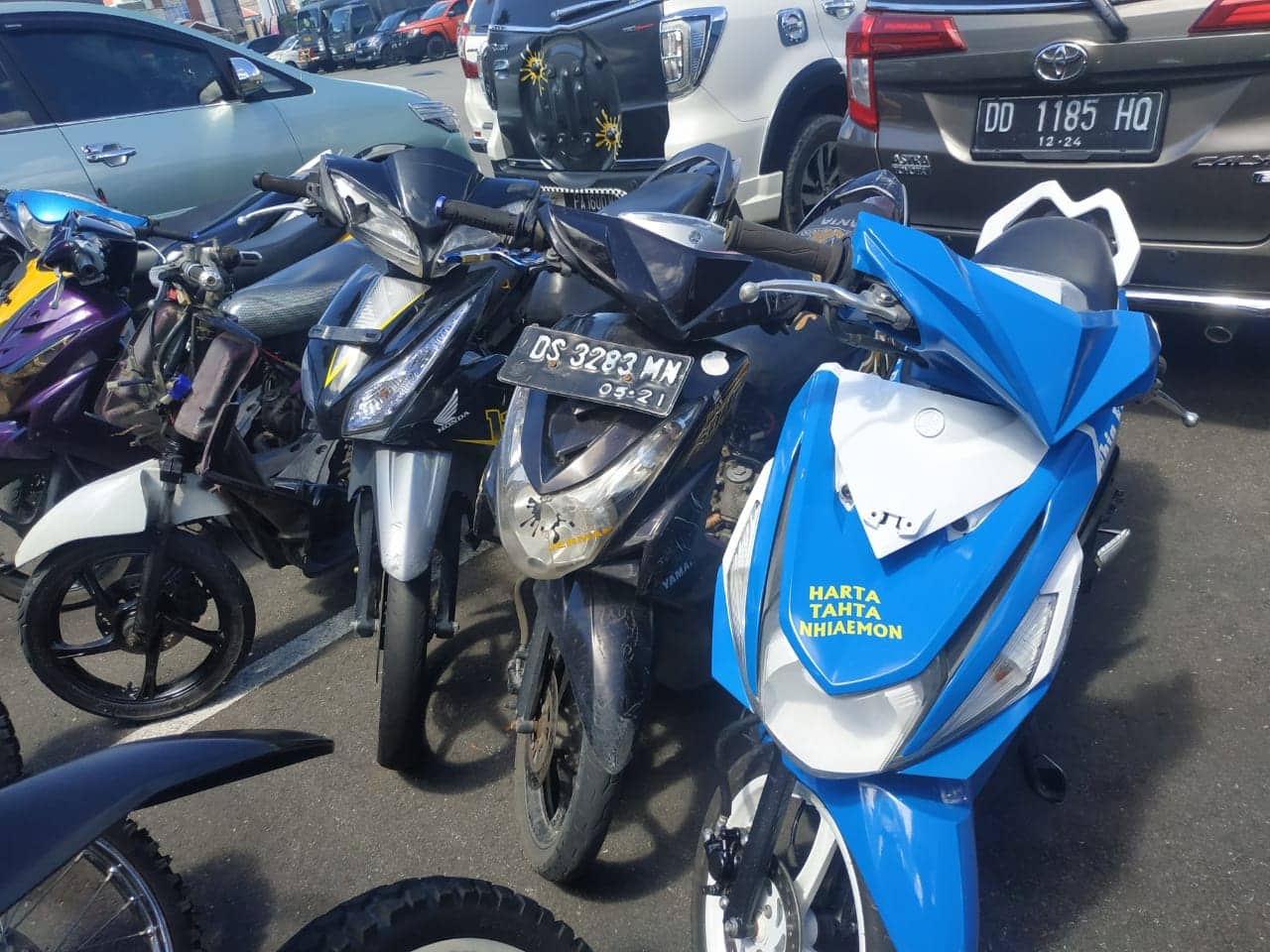 Ilustrasi berita Mimika: Selama Ramadhan, Lima Sepeda Motor "Bodong" Diamankan Polres Mimika, Berikut Ciri Motornya!