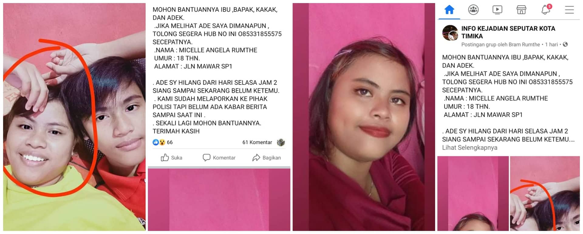 Ilustrasi berita Mimika: Baru Tiba dari Kalimantan di Timika, Gadis 18 Tahun Menghilang dari Rumah, Pihak Keluarga Sudah Lapor ke Polisi
