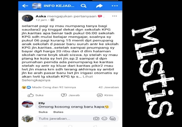 Ilustrasi berita Mimika: Cerita Angker Sekolah KPG Timika Viral di Facebook, Tukang Ojek Ngaku Antar Penumpang "Bukan Manusia"
