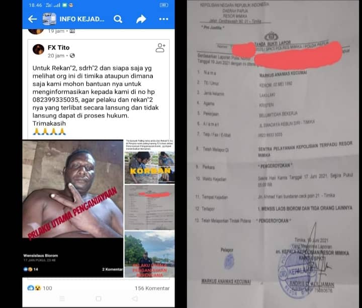 Ilustrasi berita Mimika: Aniaya Warga Hingga Jari Nyaris Putus, Empat Warga Buron, Keluarga Viralkan Wajah Pelaku di Medsos