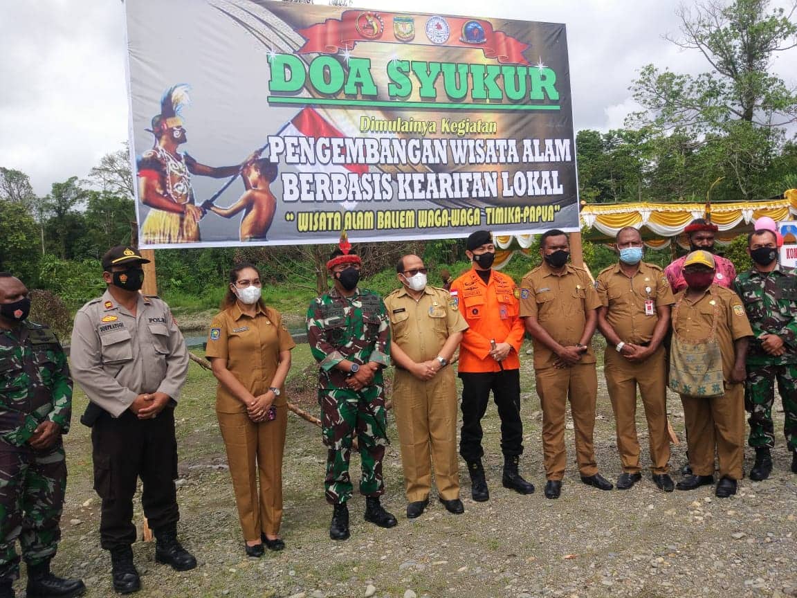 Ilustrasi berita Mimika: Baliem Waga-Waga, Wisata Alam Dengan Konsep Kearifan Lokal, Andalan Baru Pariwisata Mimika