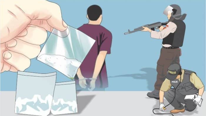 Ilustrasi berita Mimika: Pria Ini Ditangkap Usai Transaksi Narkotika Melalui Instagram, AKP Mansur: Pesan Sistem Tempel