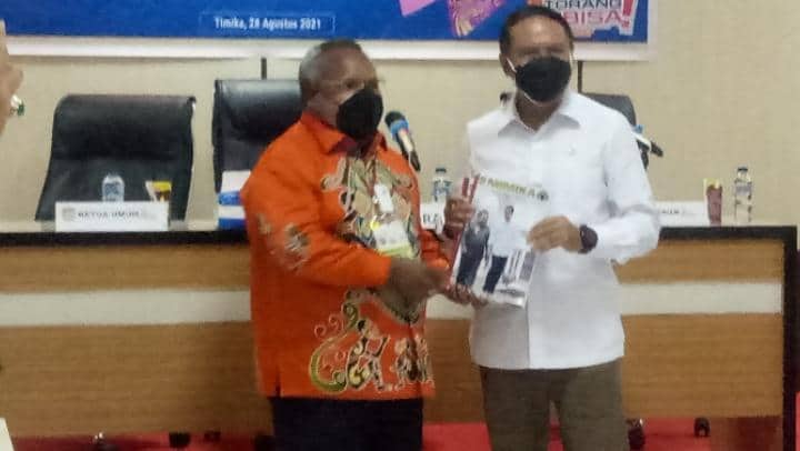 Ilustrasi berita Mimika: Di Timika Menpora Tegaskan Sekali Lagi, Tidak Divaksin Tidak Boleh Masuk Venue PON
