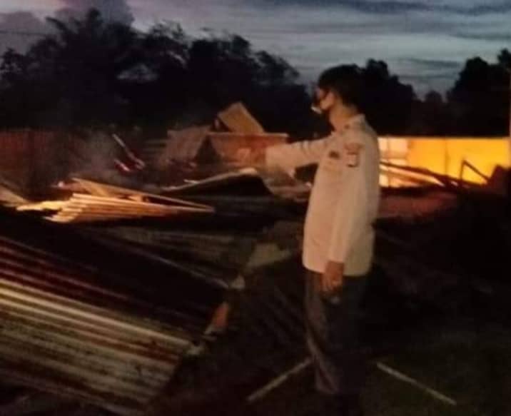 Kapospol Ulilin, Ipda Marthen Luter di tempat kejadian